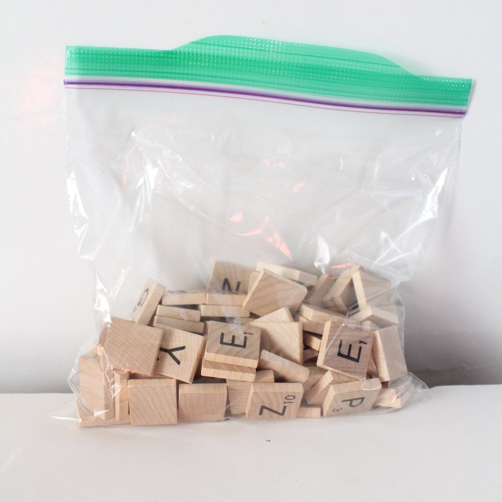 Scrabble Tiles Newer Set Complete